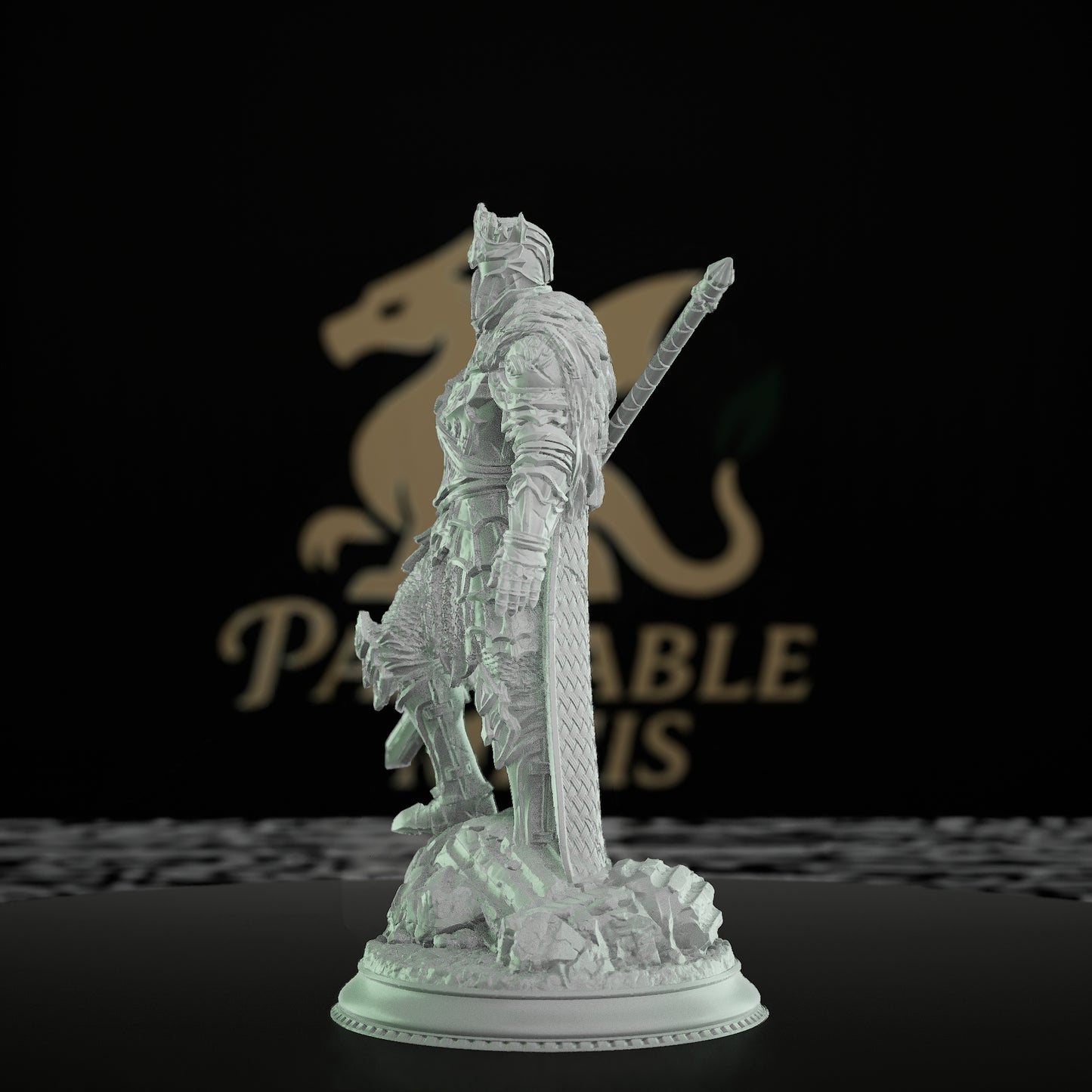 Knight Champion Fighter Heroic Armor | Medium | DM Stash | D&D DnD Pathfinder Miniature