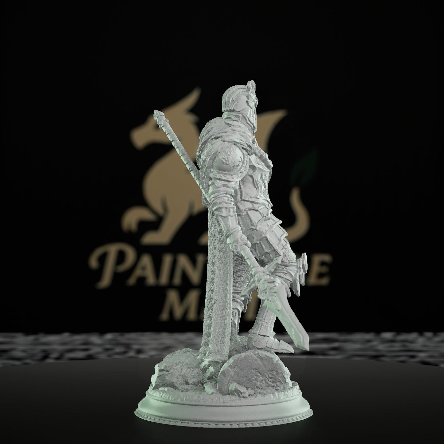 Knight Champion Fighter Heroic Armor | Medium | DM Stash | D&D DnD Pathfinder Miniature