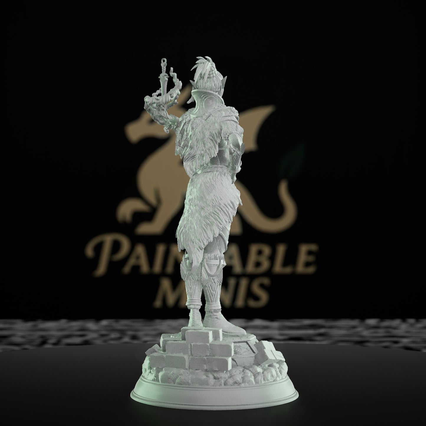 Half-Elf Psion Humanoid Miniature | Medium | DM Stash | D&D DnD Pathfinder Miniature