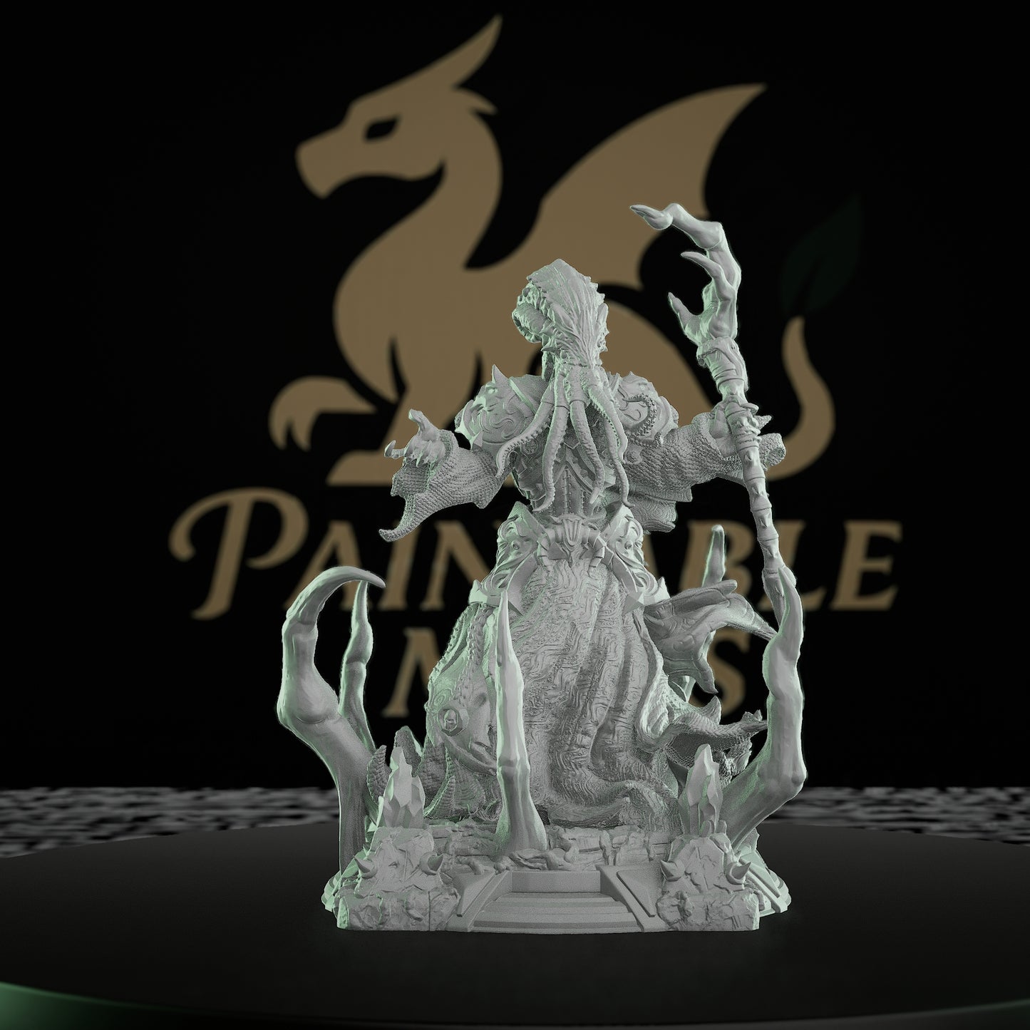 Mind Flayer Sorcerer Psionic Aberration | Large | DM Stash | D&D DnD Pathfinder Miniature