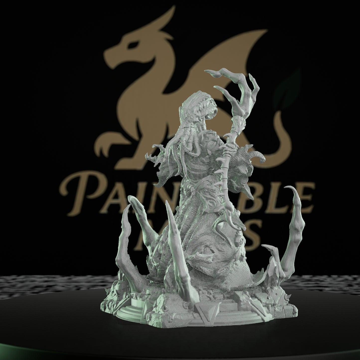 Mind Flayer Sorcerer Psionic Aberration | Large | DM Stash | D&D DnD Pathfinder Miniature