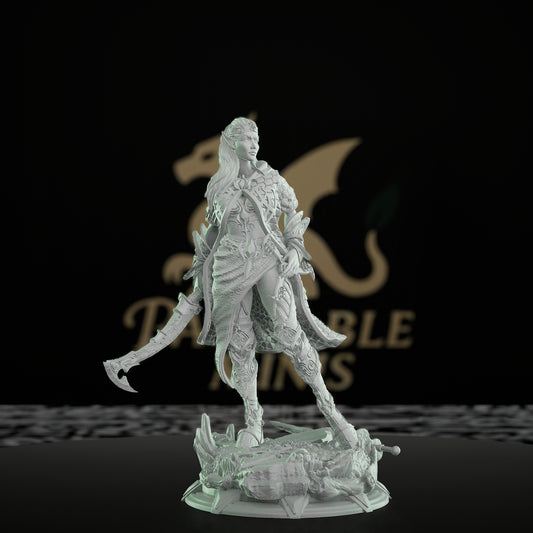 Human Fighter Warrior Miniature | Medium | DM Stash | D&D DnD Pathfinder Miniature