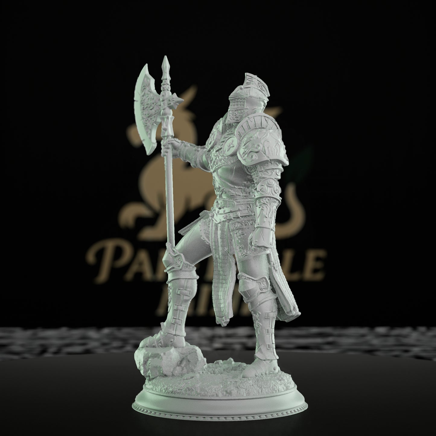 Knight Bodyguard Guard Pose Fighter | Medium | DM Stash | D&D DnD Pathfinder Miniature