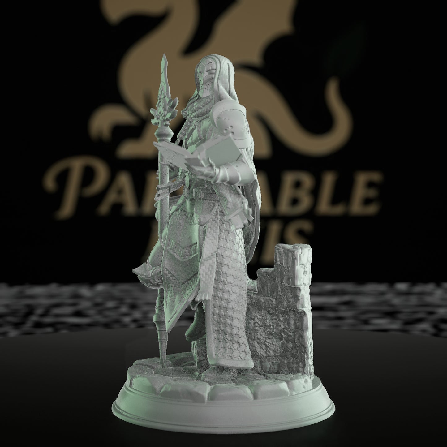 Sintrius Soulforged Wizard Miniature | Dungeons and Dragons Mini | RPG Tabletop Miniature DnD Painting Pathfinder DnD