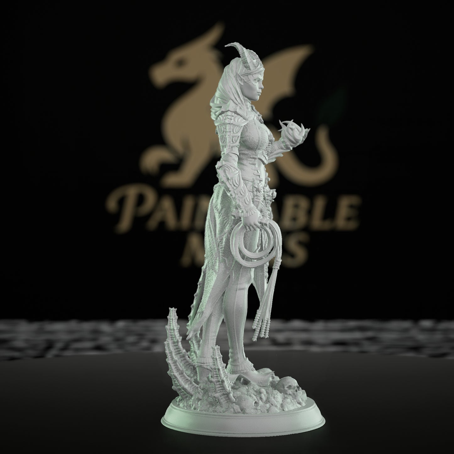 Demon Sorcerer Fiend Spellcaster | Medium | DM Stash | D&D DnD Pathfinder Miniature