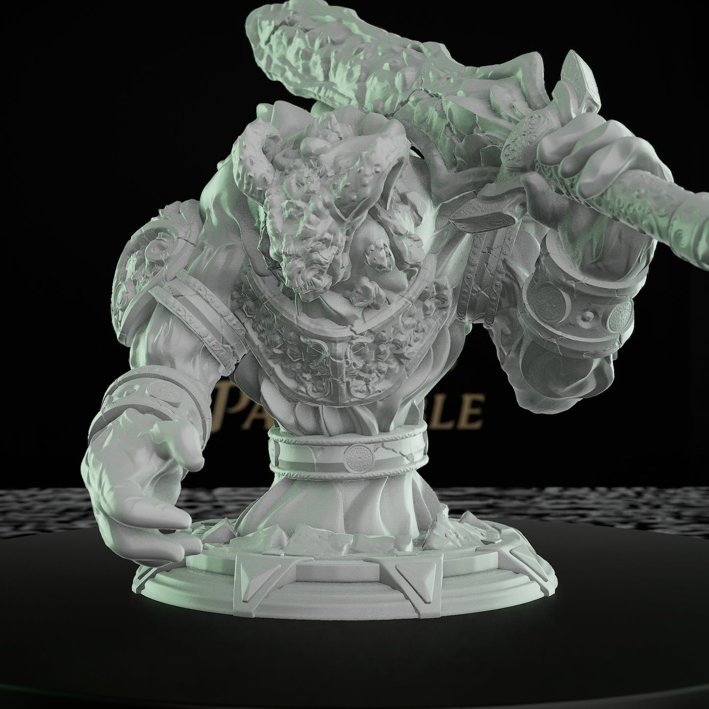 Elemental Guardian Fire Spirit Miniature | Large | DM Stash | D&D DnD Pathfinder Miniature