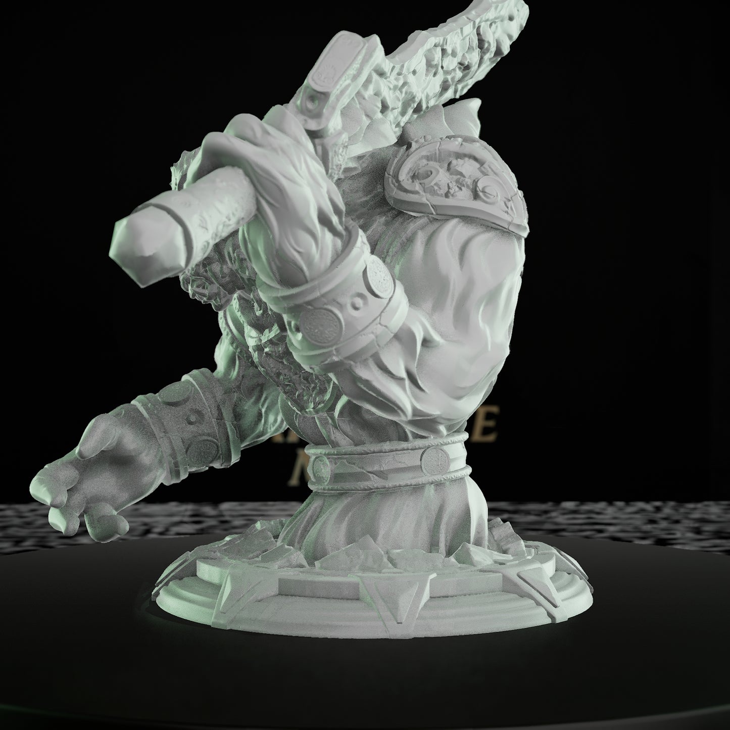 Elemental Guardian Fire Spirit Miniature | Large | DM Stash | D&D DnD Pathfinder Miniature
