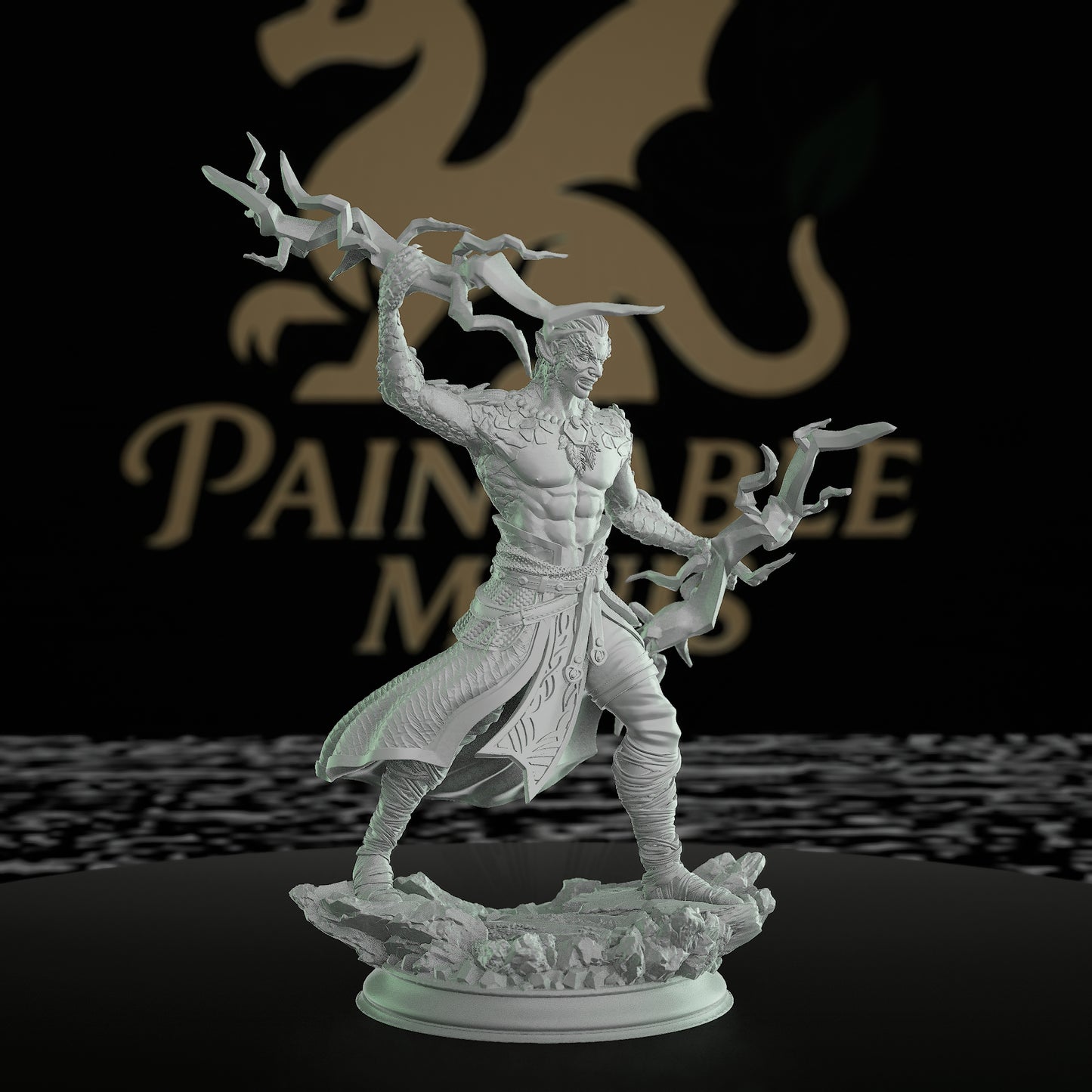 Dragon Sorcerer Model Magic | Medium | DM Stash | D&D DnD Pathfinder Miniature