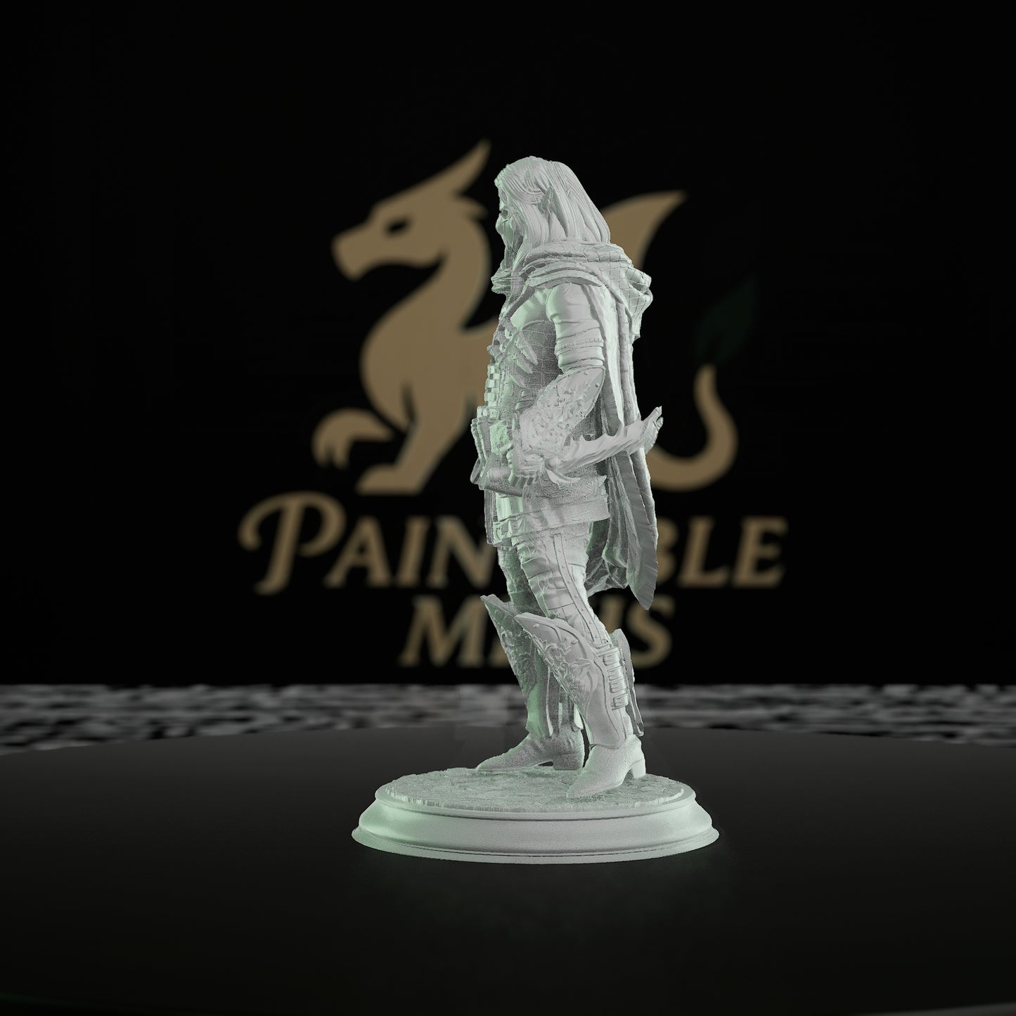 Elven Rogue RPG Miniature | Medium | DM Stash | D&D DnD Pathfinder Miniature