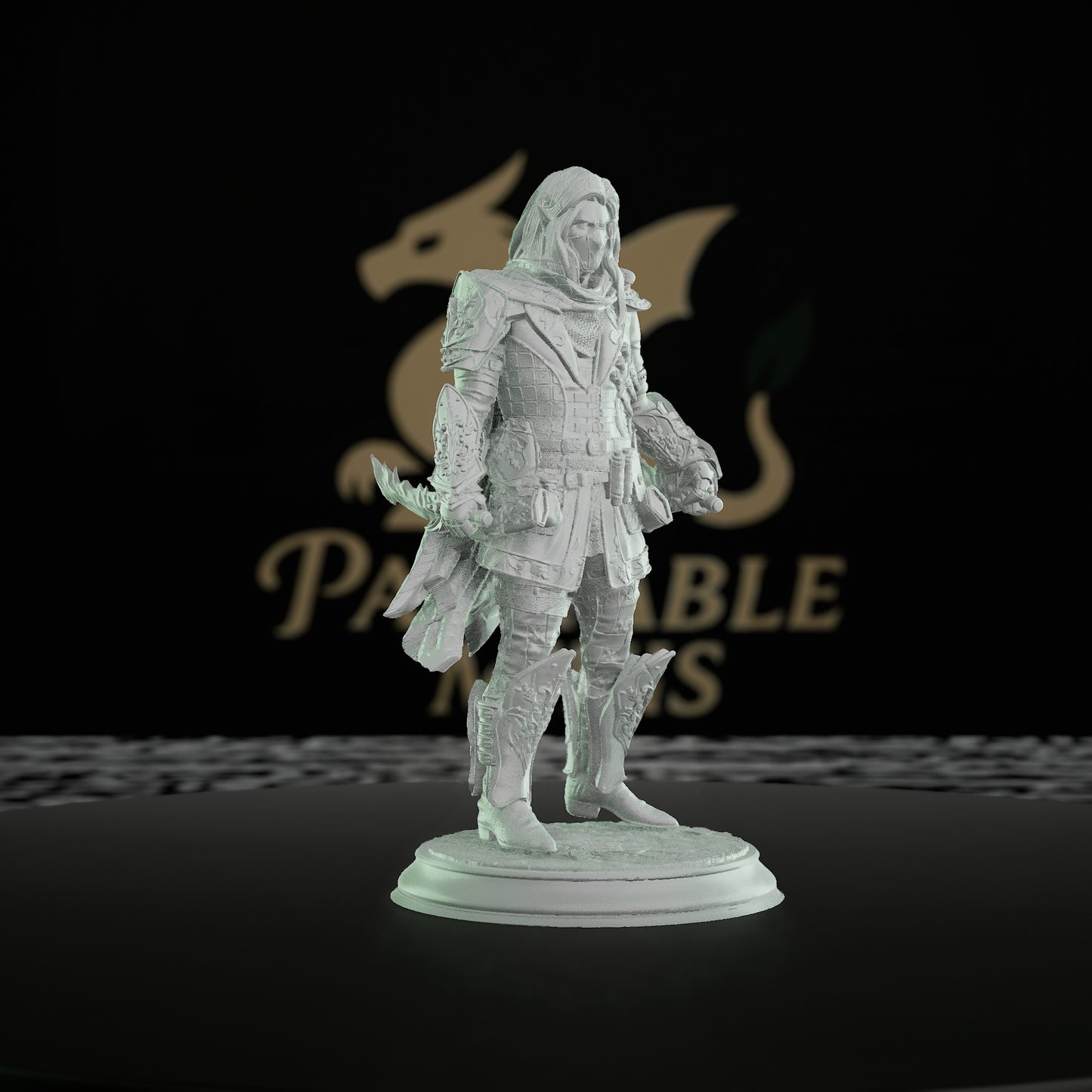 Elven Rogue RPG Miniature | Medium | DM Stash | D&D DnD Pathfinder Miniature