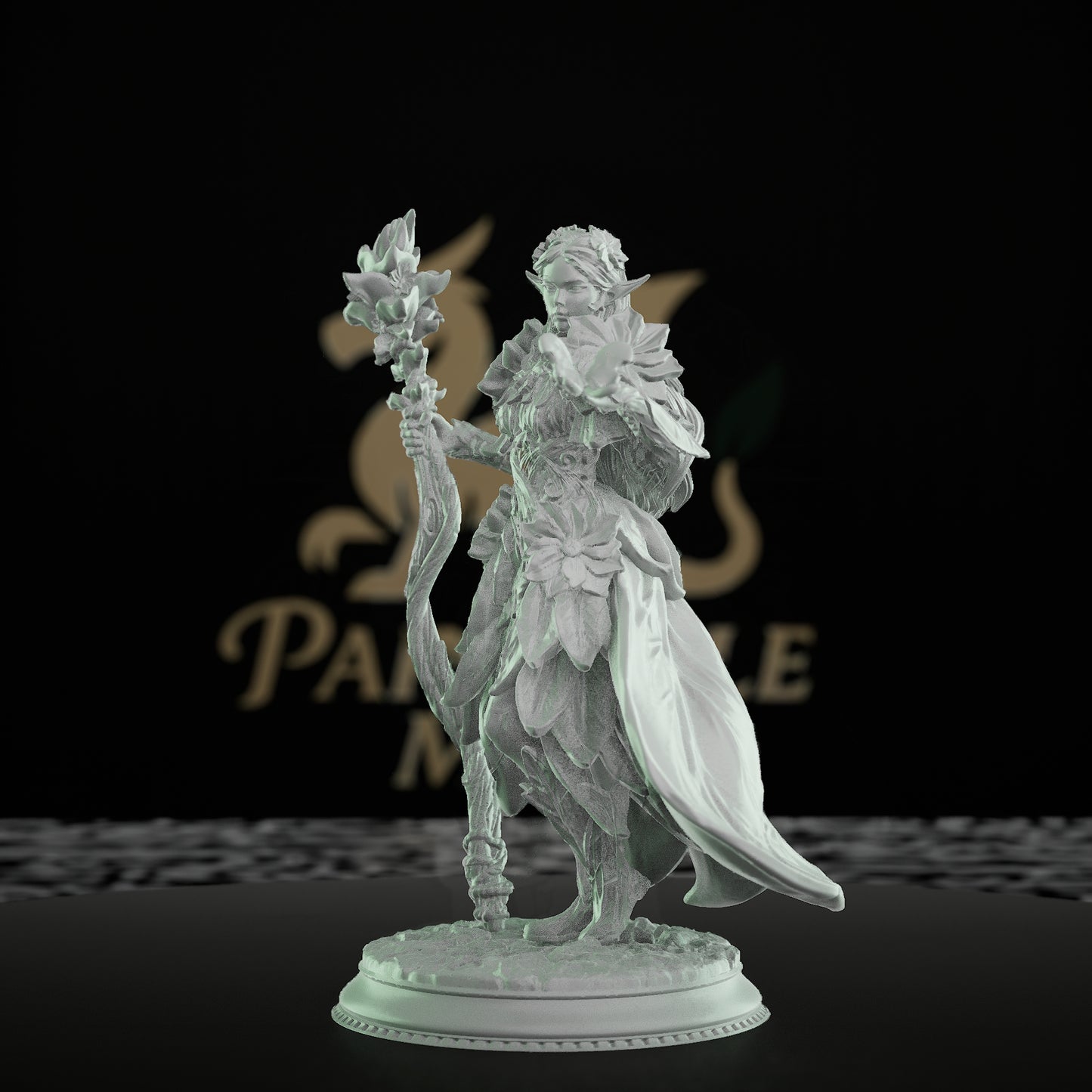 Elven Druid Feywalker Ranger | Medium | DM Stash | D&D DnD Pathfinder Miniature