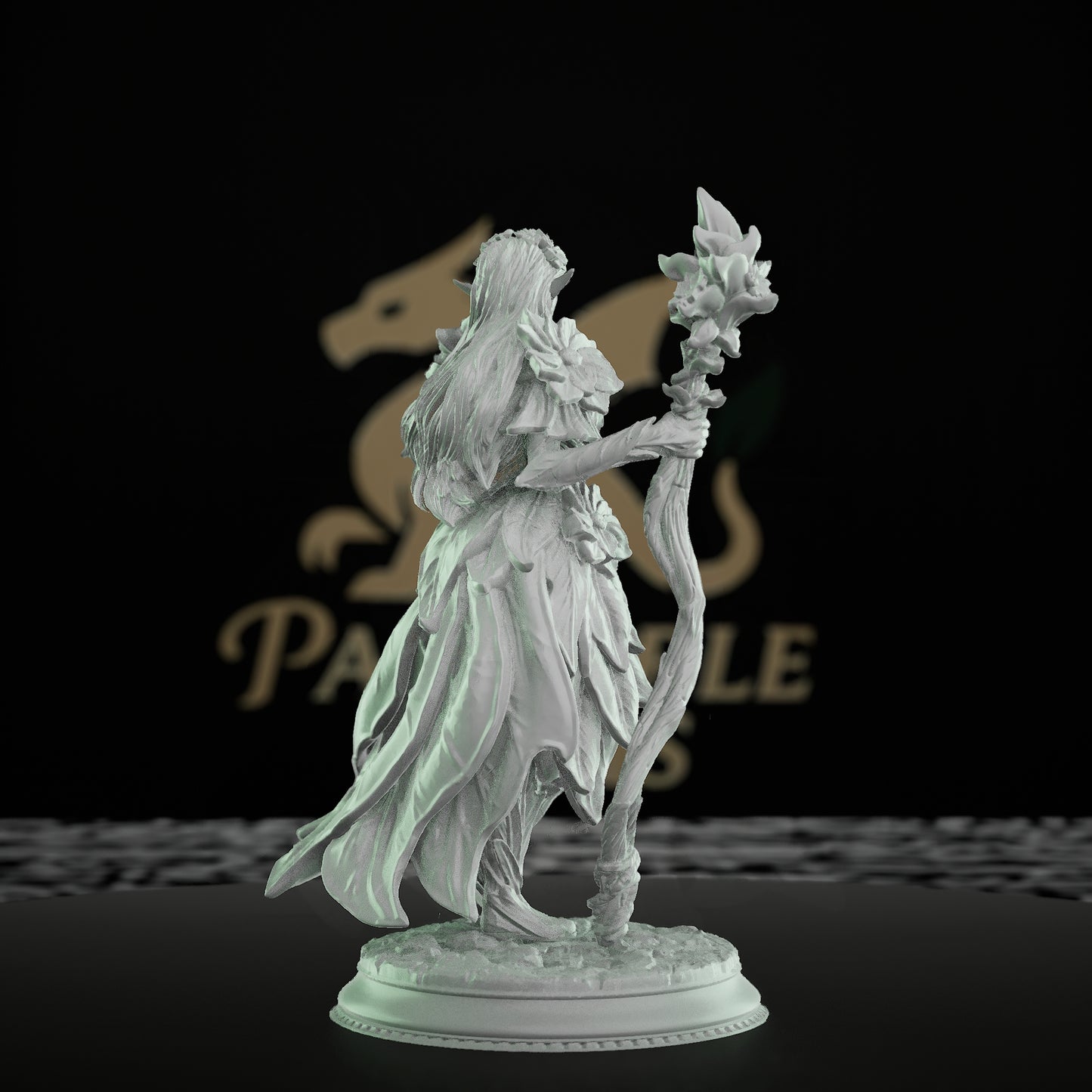 Elven Druid Feywalker Ranger | Medium | DM Stash | D&D DnD Pathfinder Miniature