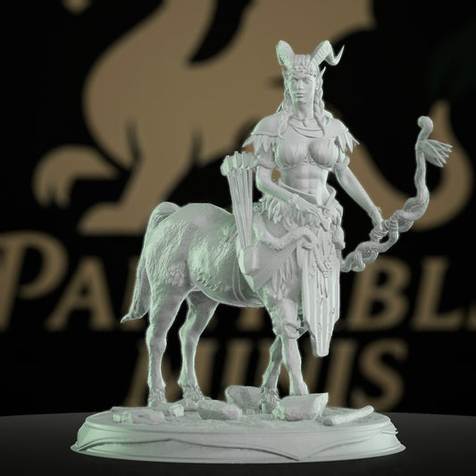 Dryad Centaur Sentinel Miniature | Large | DM Stash | D&D DnD Pathfinder Miniature