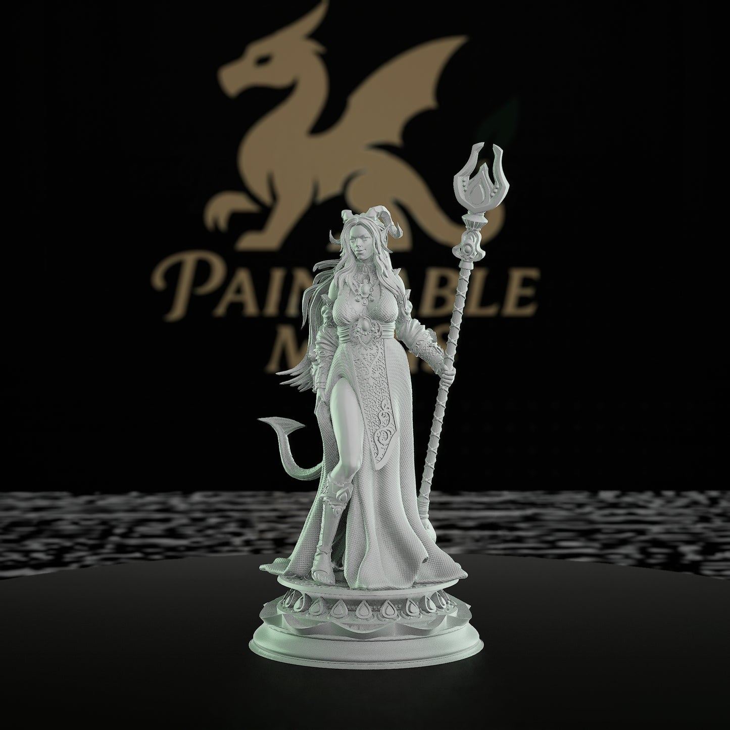 Cleric Priestess Spellcaster Divine Magic | Medium | DM Stash | D&D DnD Pathfinder Miniature