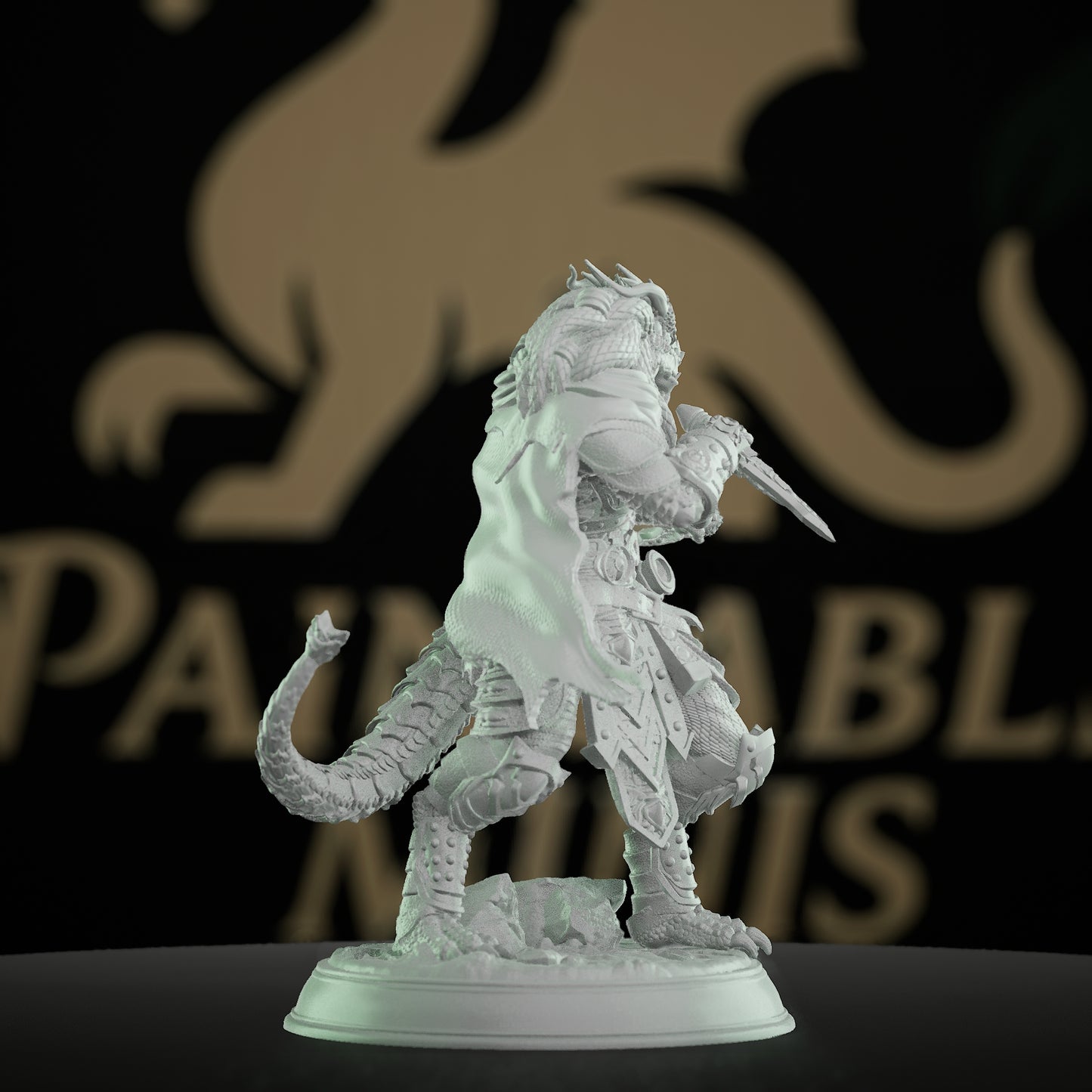 Dragonkin Rogue Fantasy Miniature | Medium | DM Stash | D&D DnD Pathfinder Miniature