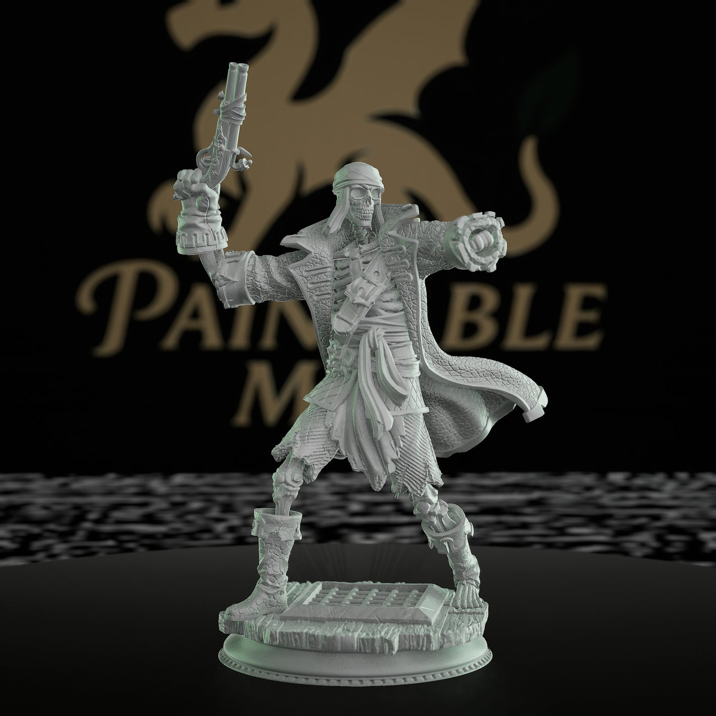 Undead Pirate Crew Miniatures Set Medium | DM Stash | D&D DnD Pathfinder Miniature