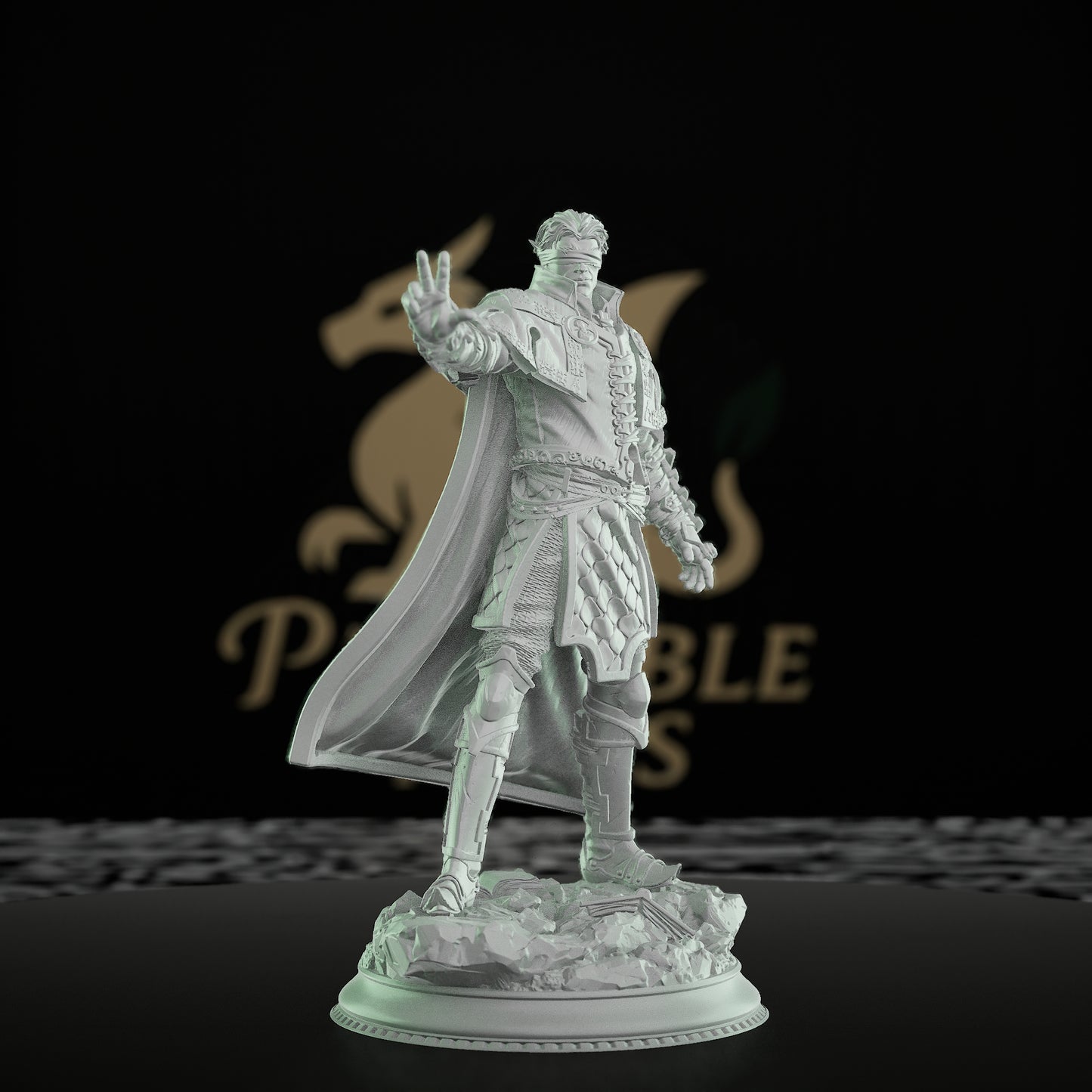 Psionic Half-Elf Inquisitor Warrior | Medium | DM Stash | D&D DnD Pathfinder Miniature