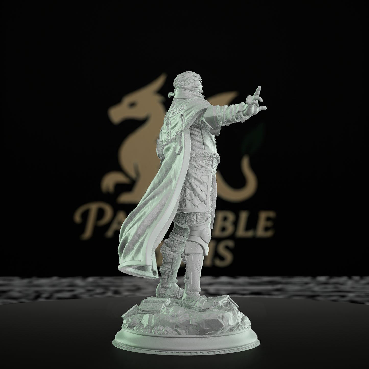 Psionic Half-Elf Inquisitor Warrior | Medium | DM Stash | D&D DnD Pathfinder Miniature