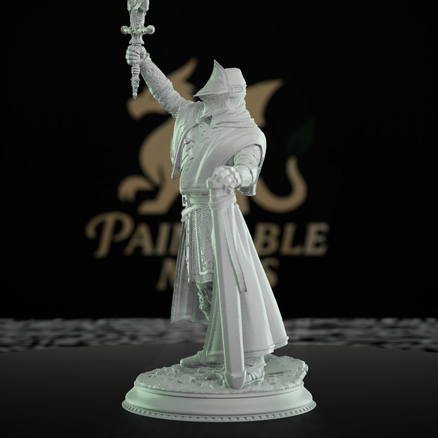 War Priest Cleric Figure Divine Power | Medium | DM Stash | D&D DnD Pathfinder Miniature
