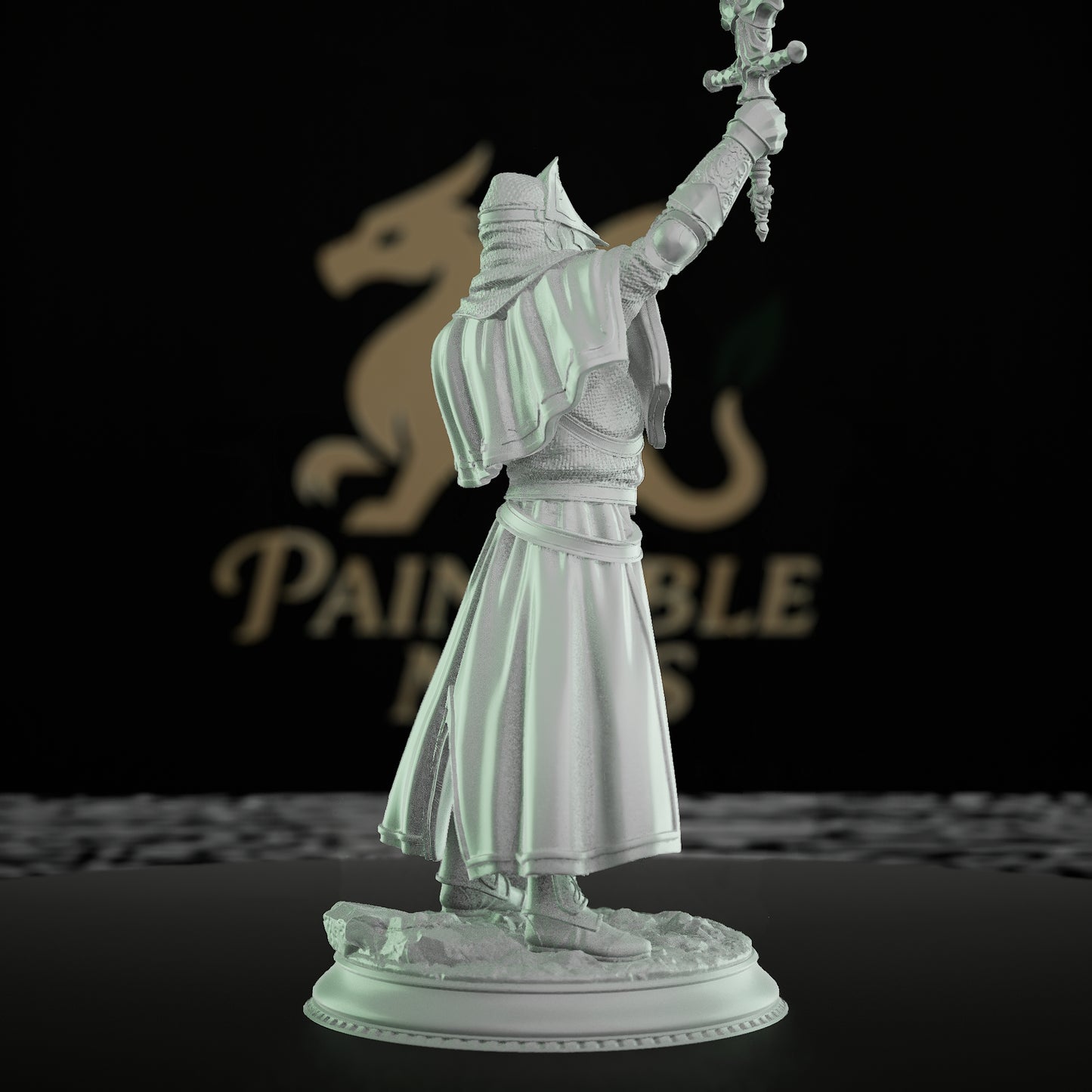 War Priest Cleric Figure Divine Power | Medium | DM Stash | D&D DnD Pathfinder Miniature