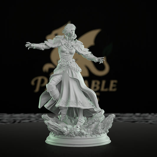 Psionic Sorcerer Magic Spellcaster | Medium | DM Stash | D&D DnD Pathfinder Miniature