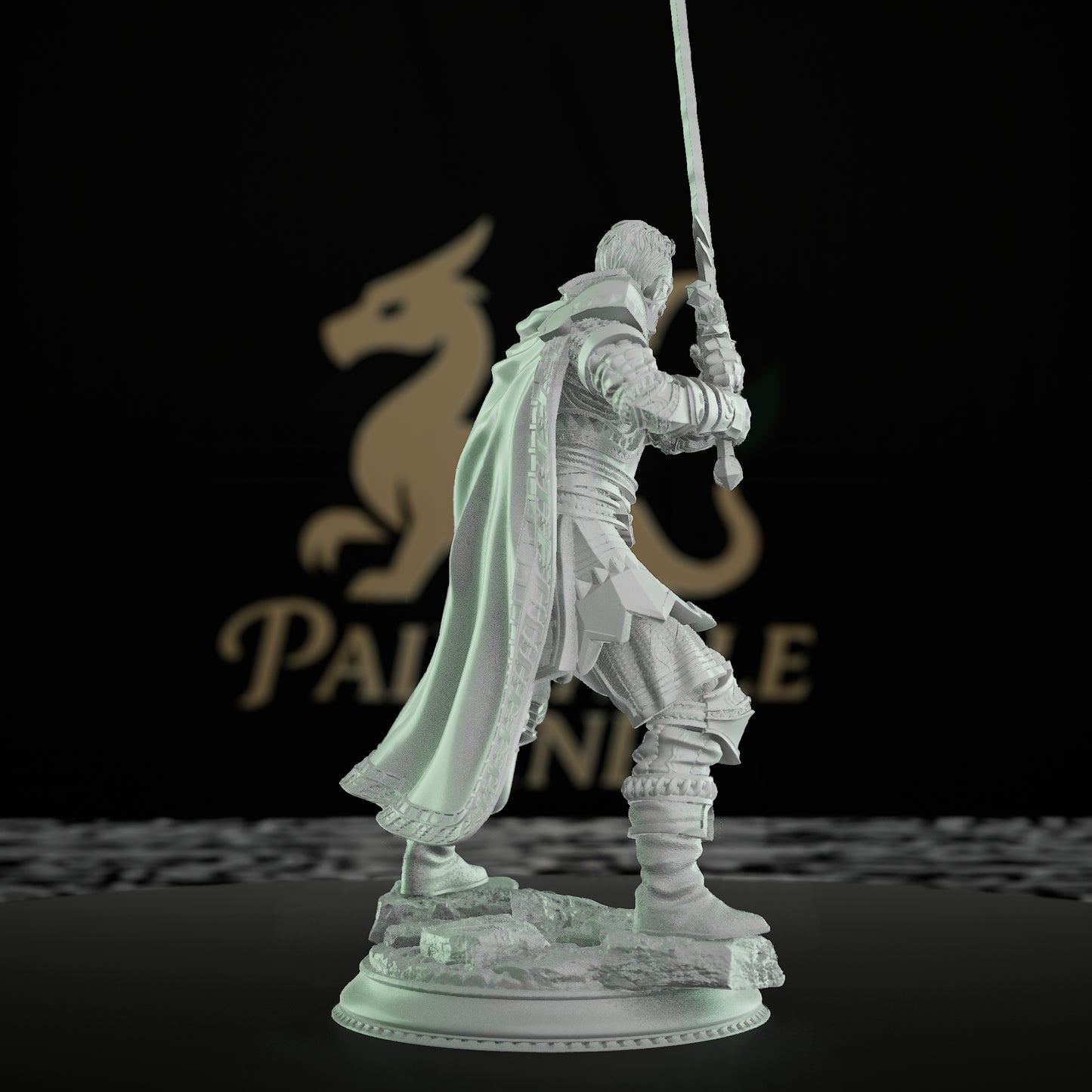 Field Marshal Warrior Fighter Miniature | Medium | DM Stash | D&D DnD Pathfinder Miniature