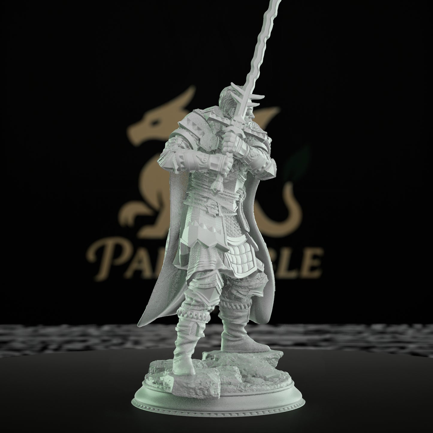 Field Marshal Warrior Fighter Miniature | Medium | DM Stash | D&D DnD Pathfinder Miniature