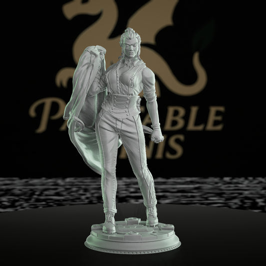 Goliath Security Chief Miniature | Dungeons and Dragons RPG Model | Tabletop Miniature Display