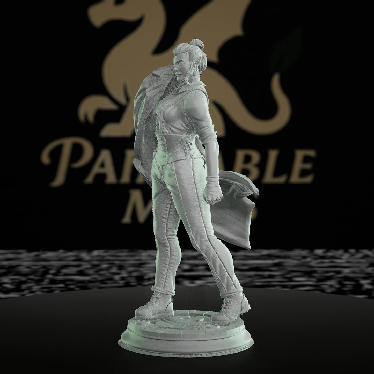 Goliath Security Chief Miniature | Dungeons and Dragons RPG Model | Tabletop Miniature Display