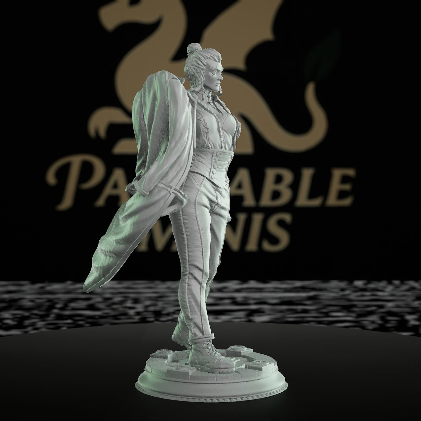 Goliath Security Chief Miniature | Dungeons and Dragons RPG Model | Tabletop Miniature Display