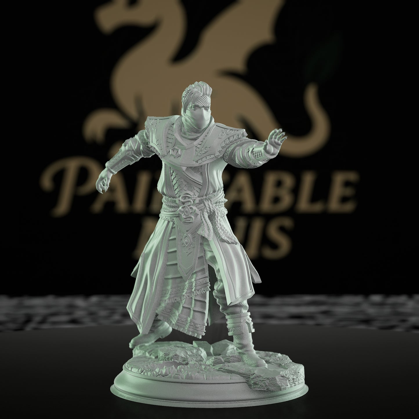 Enchanter Spectral Serpent Sorcerer Miniature | Medium | DM Stash | D&D DnD Pathfinder Miniature