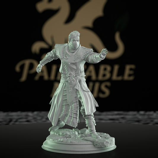 Enchanter Spectral Serpent Sorcerer Miniature | Medium | DM Stash | D&D DnD Pathfinder Miniature