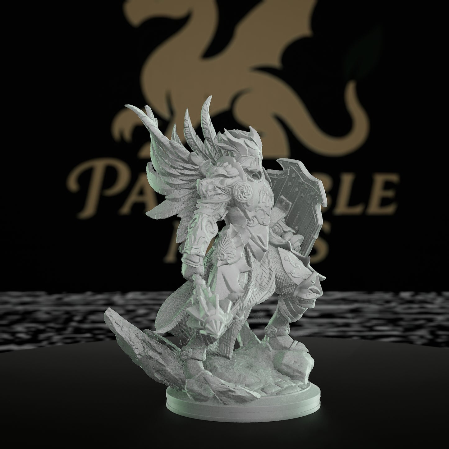 Elven Knight Hero Miniature Tabletop | Medium | DM Stash | D&D DnD Pathfinder Miniature