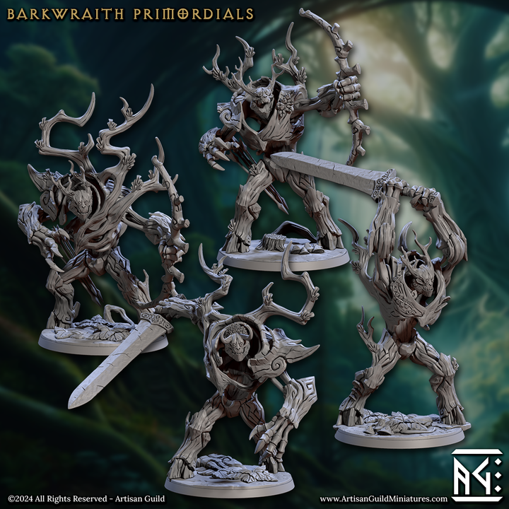 Barkwraith Spriggans Woodland Fey | Medium | Artisan Guild | D&D DnD Pathfinder Miniature