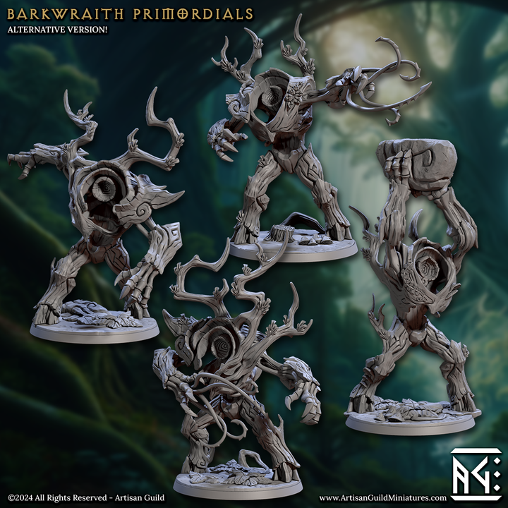 Barkwraith Spriggans Woodland Fey | Medium | Artisan Guild | D&D DnD Pathfinder Miniature