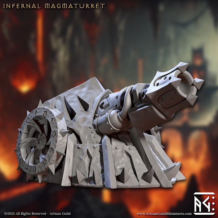 Infernal Siege Engine Fiends Constructs | Large | Artisan Guild | D&D DnD Pathfinder Miniature