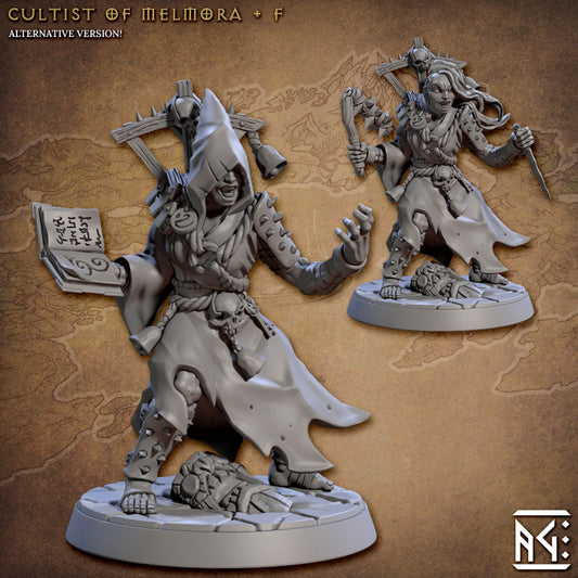 Cultist of Melmora - Spellcaster (25mm Base)