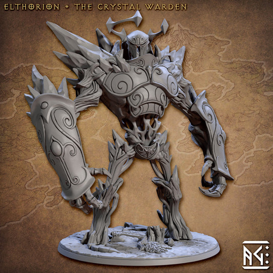 Elthorion – Crystal Warden (100mm Base)