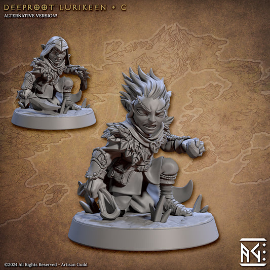 Agile Forest Ranger, Stealthy Humanoid, Mystery Strategy | Medium | Artisan Guild | D&D DnD Pathfinder Miniature