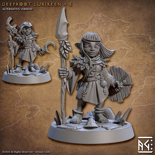 Forest Druid Ranger Rogue | Medium | Artisan Guild | D&D DnD Pathfinder Miniature