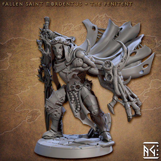 Fallen Saint Paladin Corruption Knight | Medium | Artisan Guild | D&D DnD Pathfinder Miniature