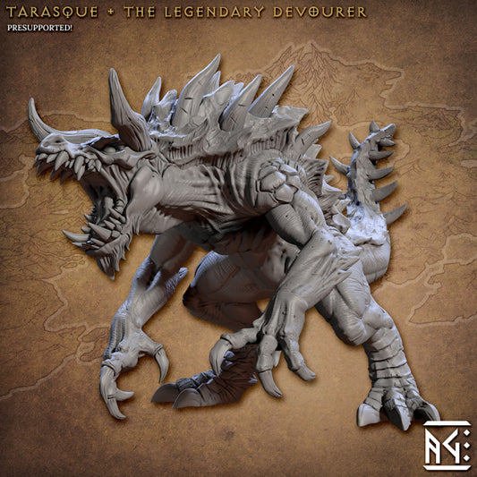 Tarasque - The Legendary Devourer (100mm Base)