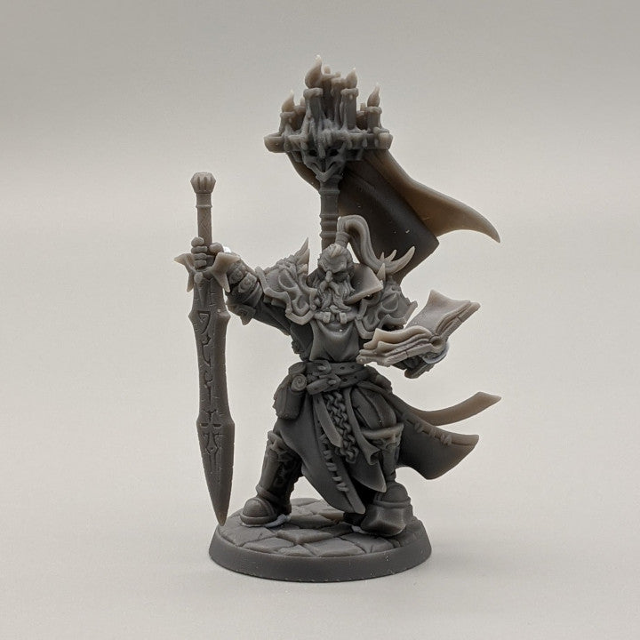 Paladin Heroic Leader Greatsword Spellbook | Medium | Artisan Guild | D&D DnD Pathfinder Miniature
