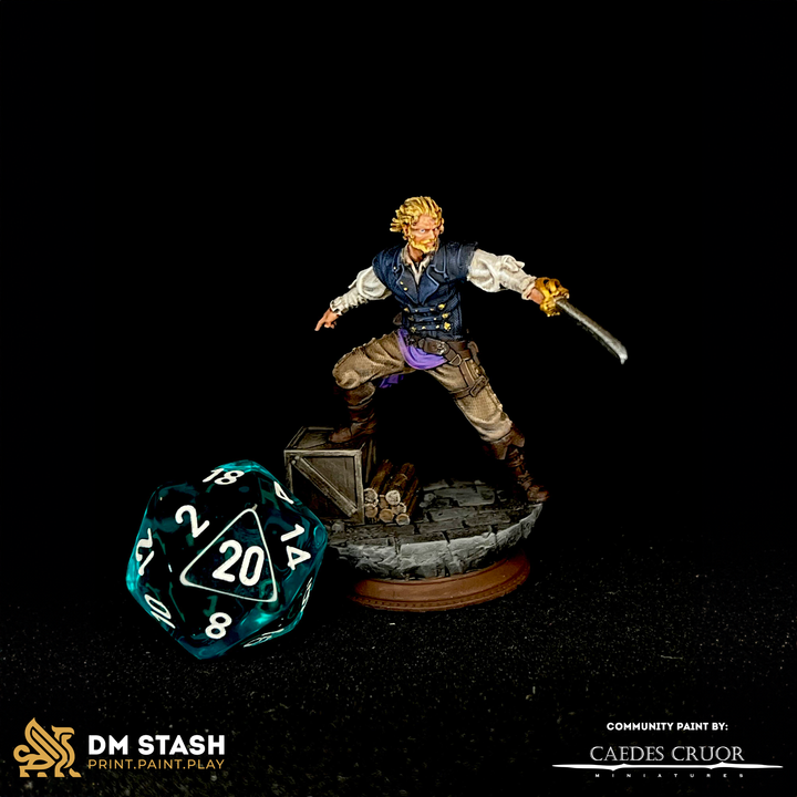 Bandit Swashbuckler Thugs Rogue Humanoids | Medium | DM Stash | D&D DnD Pathfinder Miniature