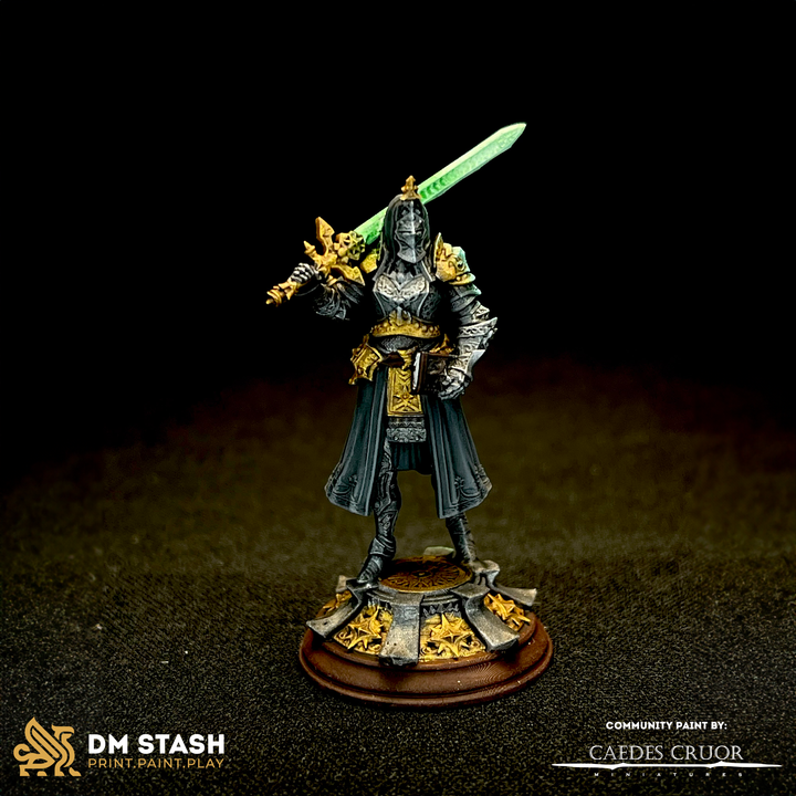 Inquisitor Knight Paladin Humanoid Sword | Medium | DM Stash | D&D DnD Pathfinder Miniature