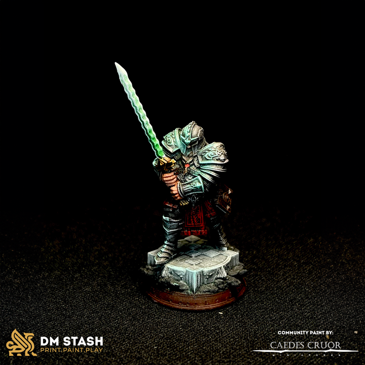 Dwarf Fighter Warrior Guard | Medium | DM Stash | D&D DnD Pathfinder Miniature