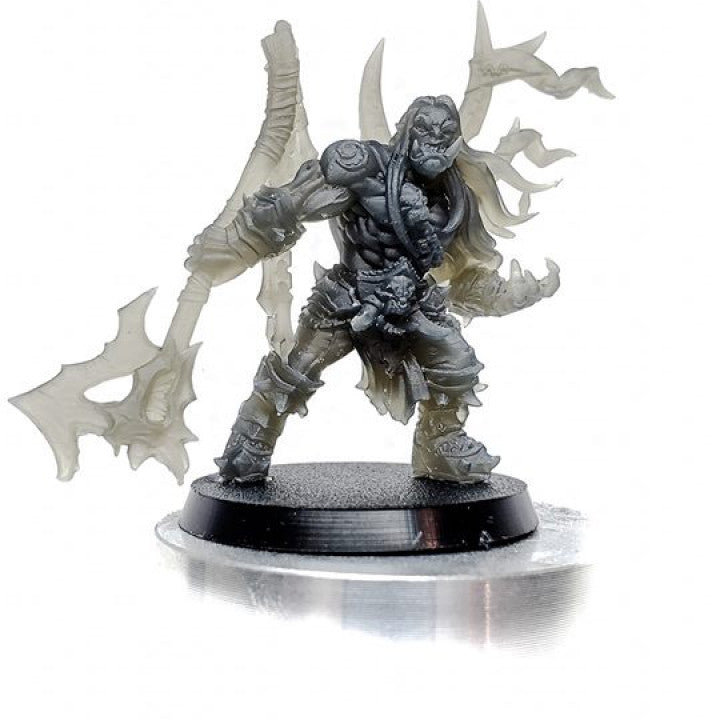 Orc Barbarian Axe Warrior | Medium | Artisan Guild | D&D DnD Pathfinder Miniature