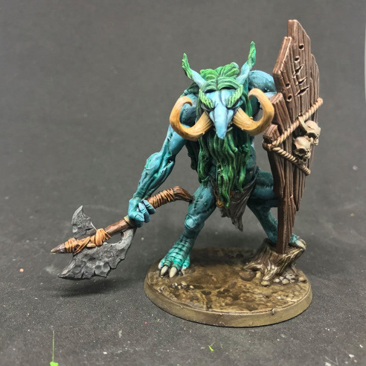 Troll Bard Musician Warrior Miniature | Large | Artisan Guild | D&D DnD Pathfinder Miniature