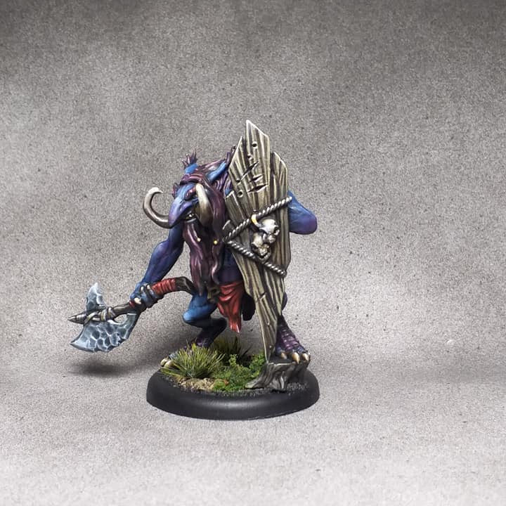 Troll Bard Musician Warrior Miniature | Large | Artisan Guild | D&D DnD Pathfinder Miniature