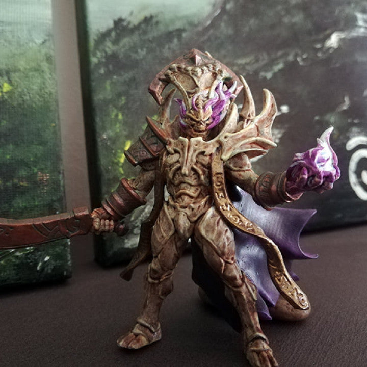 Undead Lich King Skeleton Shield | Large | Artisan Guild | D&D DnD Pathfinder Miniature